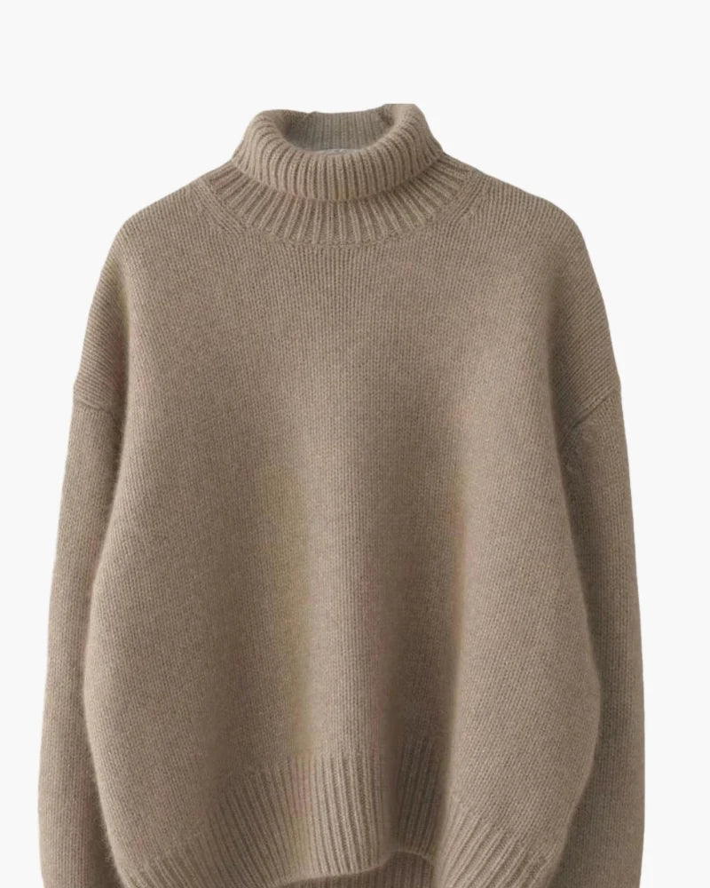 The Heritage Navy Cashmere Knit test