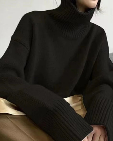 The Heritage Navy Cashmere Knit test