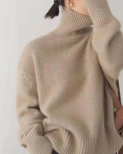 The Heritage Navy Cashmere Knit test