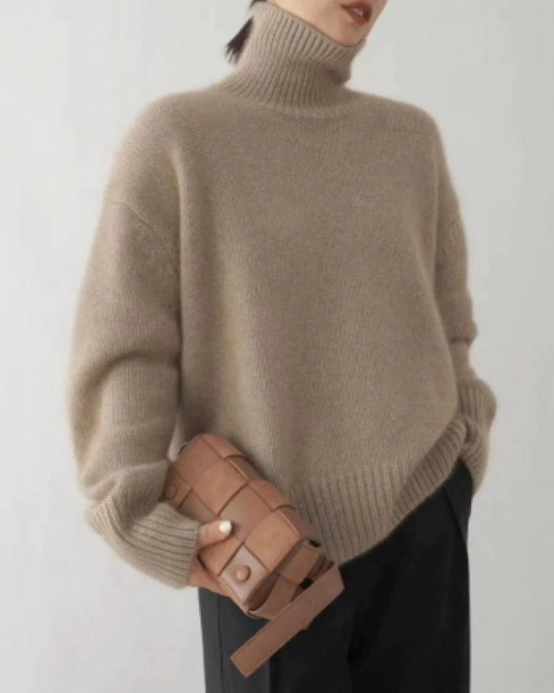The Heritage Navy Cashmere Knit test